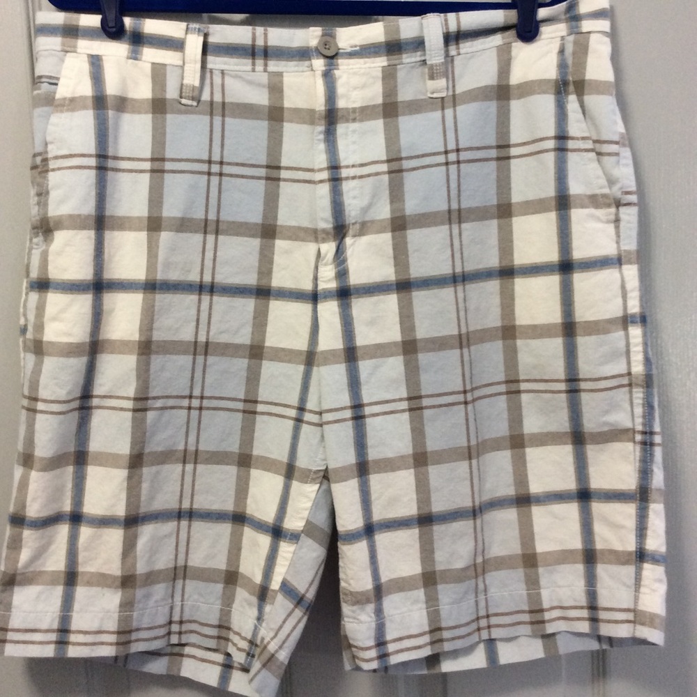 Sonoma Men’s Plaid Shorts size 38